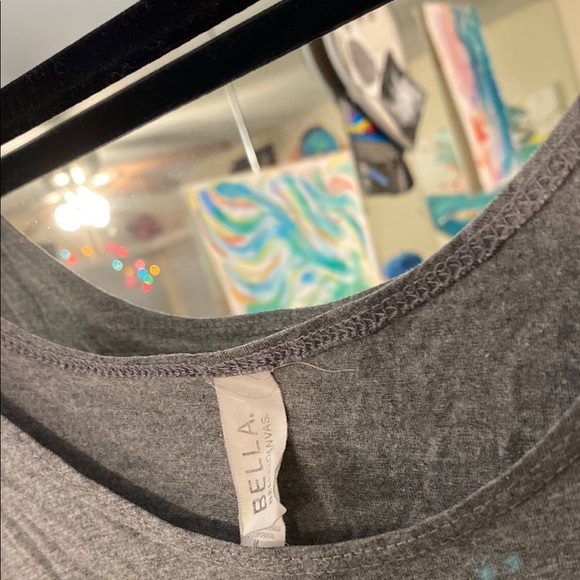 Bella Canvas Gray Tank Top - Be Kind - Picture 6 of 8